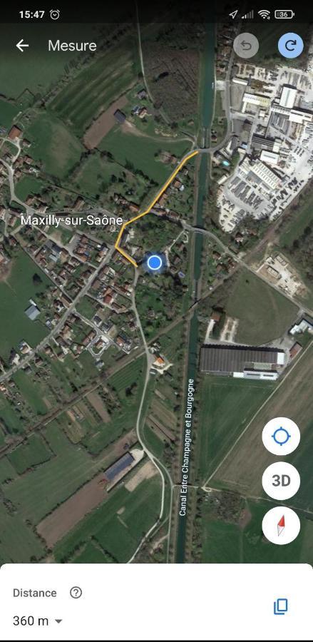 Bed and Breakfast Calme et Volupté à Maxilly-sur-Saone Extérieur photo
